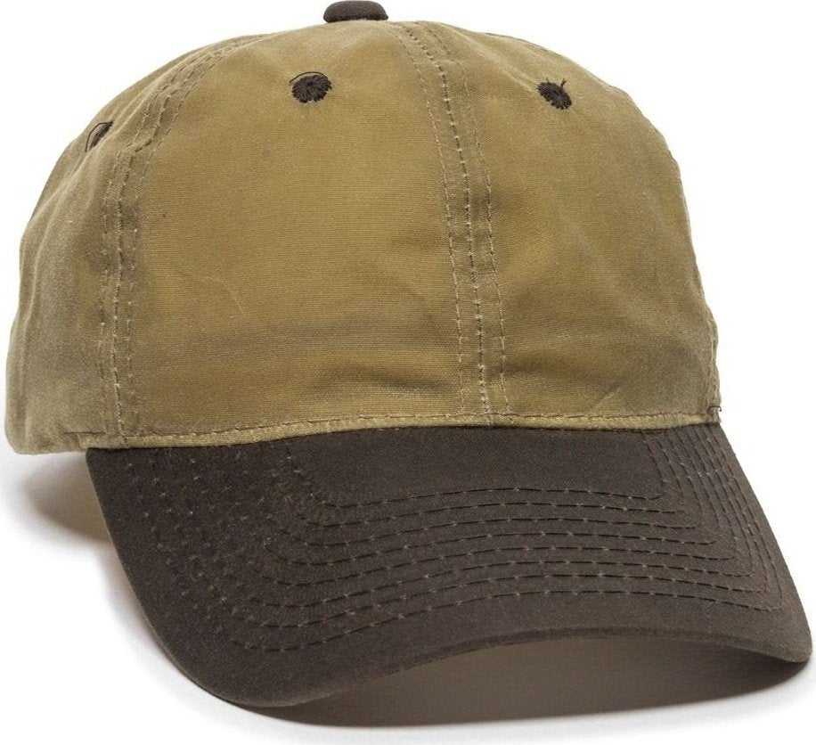 OC Sports WAX606IS Adjustable Cap - Tan Brown - HIT a Double - 1
