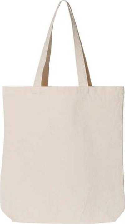 Oad OAD106 Gusseted Tote - Natural - HIT a Double - 2