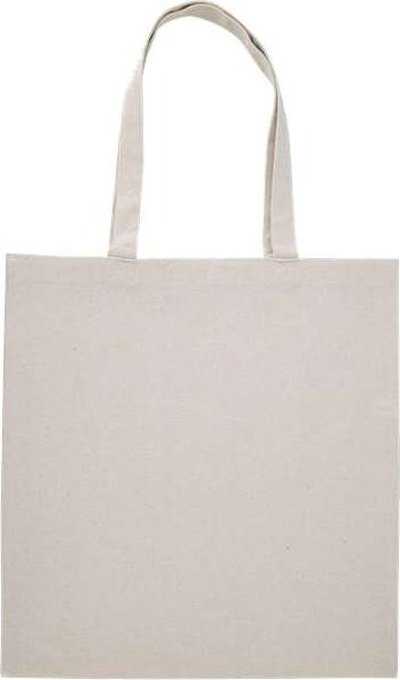 Oad OAD113R Midweight Recycled Tote Bag - Recycled Natural - HIT a Double - 2