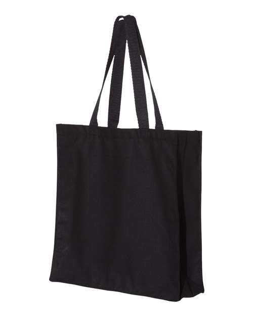 Oad OAD100 Promotional Shopper Tote - Black - HIT a Double