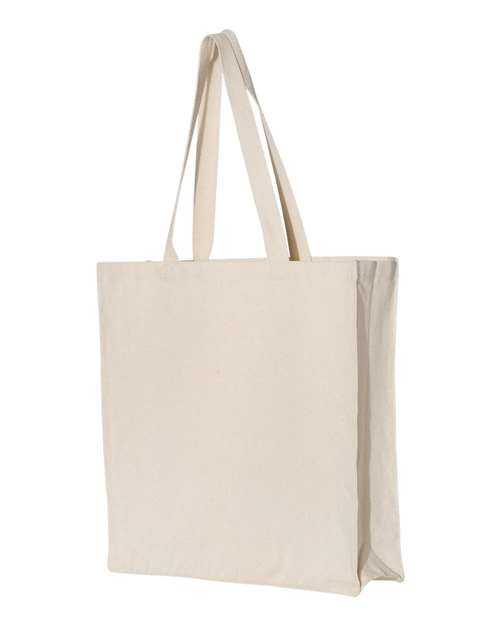 Oad OAD100 Promotional Shopper Tote - Natural - HIT a Double