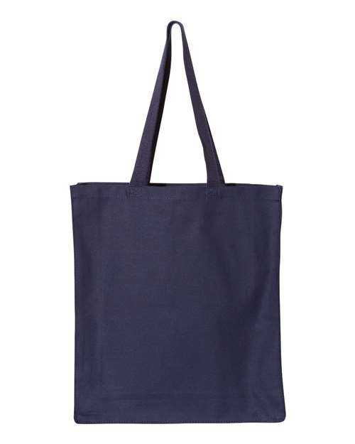 Oad OAD100 Promotional Shopper Tote - Navy - HIT a Double