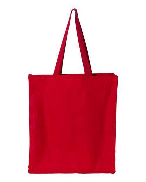 Oad OAD100 Promotional Shopper Tote - Red - HIT a Double