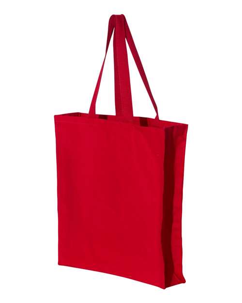 Oad OAD100 Promotional Shopper Tote - Red - HIT a Double