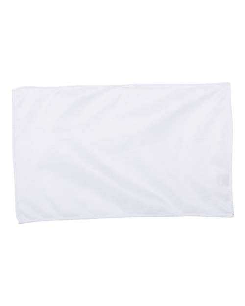 Oad OAD1118MF Value Microfiber Rally Towel - White - HIT a Double