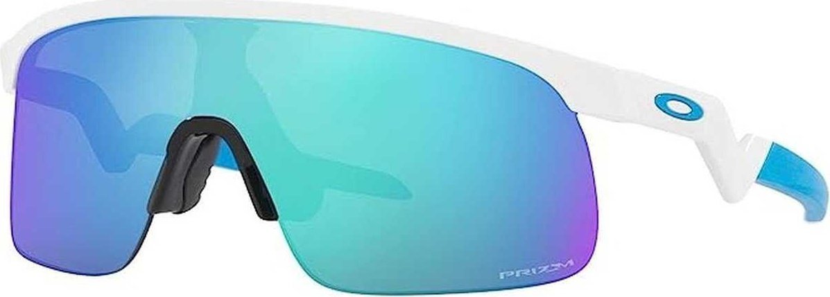 Oakley 9010 Resistor Youth Sunglasses - Polised White Prizm Sapphire