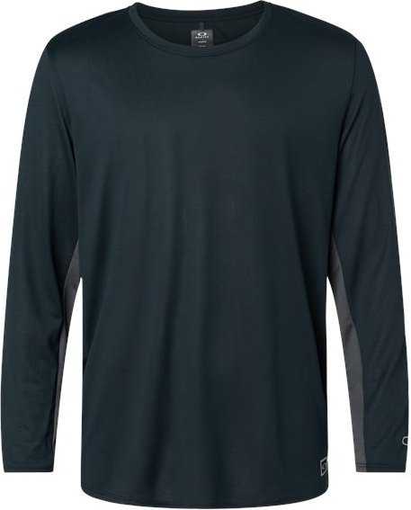 Oakley FOA402992 Team Issue Hydrolix Long Sleeve T-Shirt - Blackout" - "HIT a Double