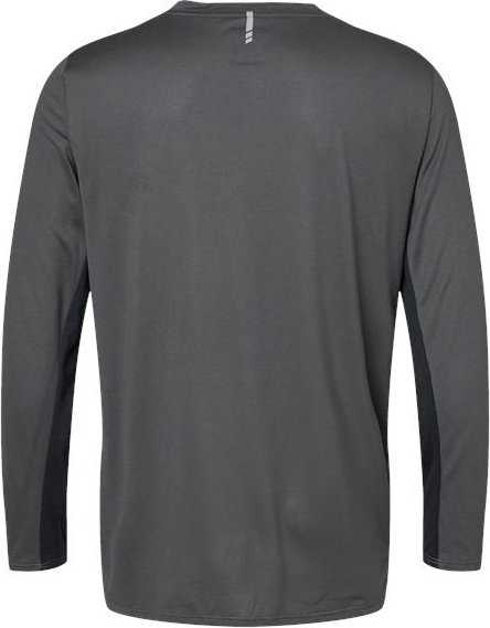 Oakley FOA402992 Team Issue Hydrolix Long Sleeve T-Shirt - Forged Iron&quot; - &quot;HIT a Double