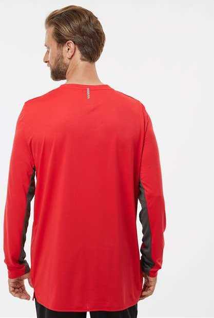 Oakley FOA402992 Team Issue Hydrolix Long Sleeve T-Shirt - Team Red - HIT a Double - 4