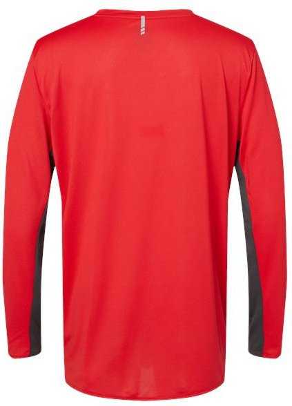 Oakley FOA402992 Team Issue Hydrolix Long Sleeve T-Shirt - Team Red - HIT a Double - 5