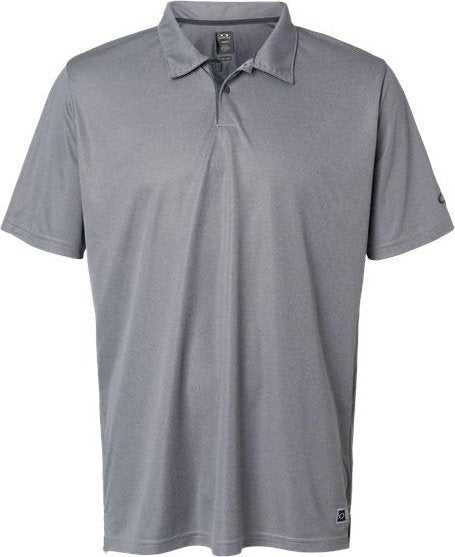Oakley FOA402993 Team Issue Hydrolix Polo - New Granite Heather&quot; - &quot;HIT a Double