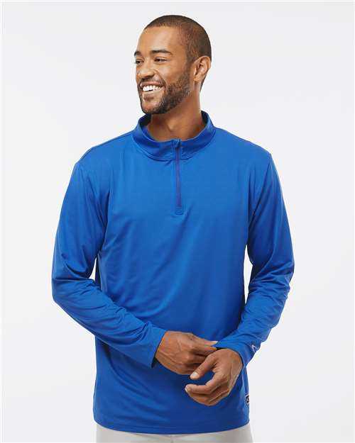 Oakley FOA402997 Team Issue Podium Quarter-Zip Pullover - Team Royal" - "HIT a Double