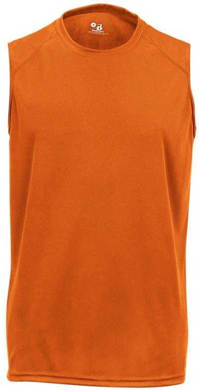 Badger Sport 2130 B-Core Sleeve Youth Tee - Orange - HIT a Double - 1