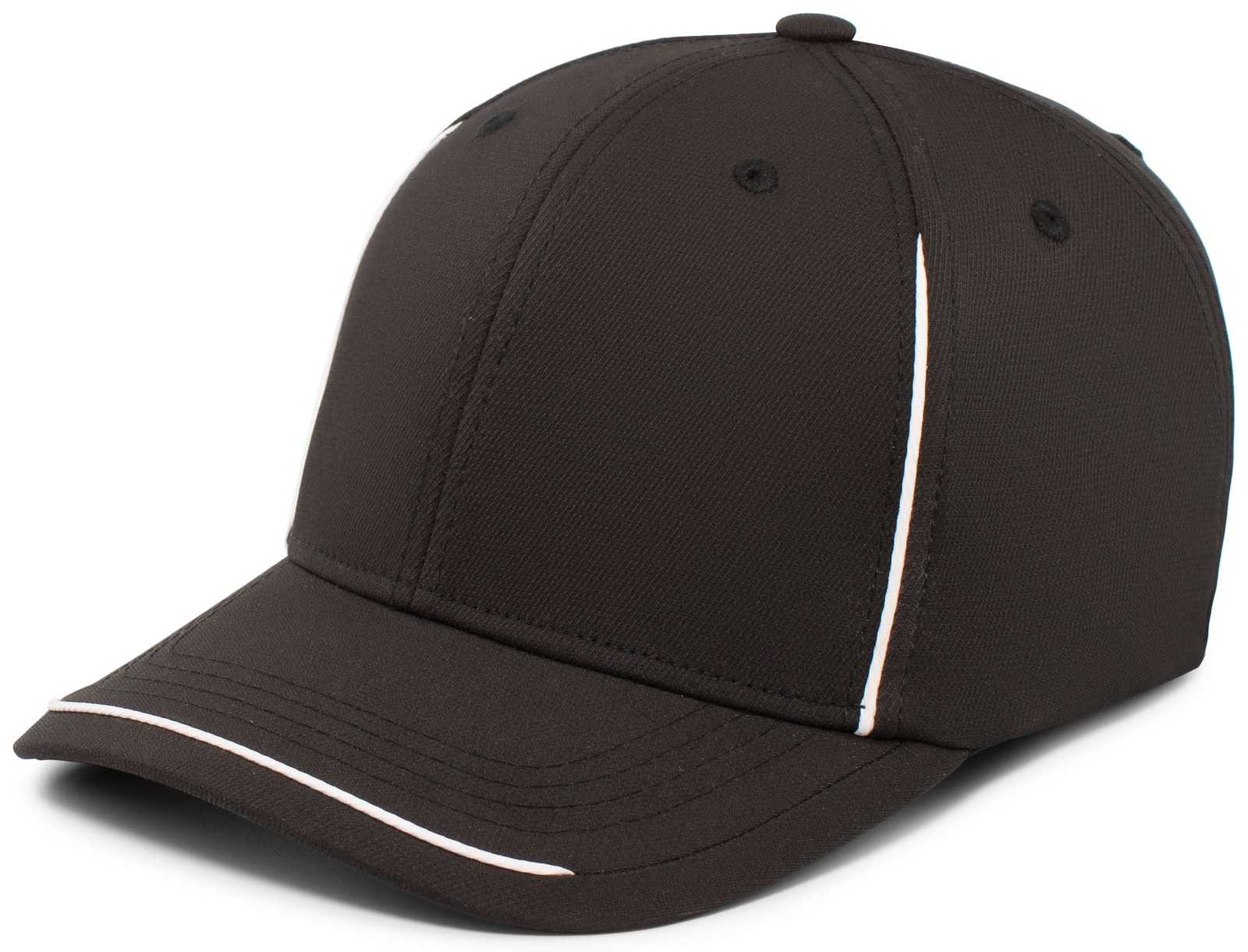 Pacific Headwear P304 Legend Cap - Black White - HIT a Double