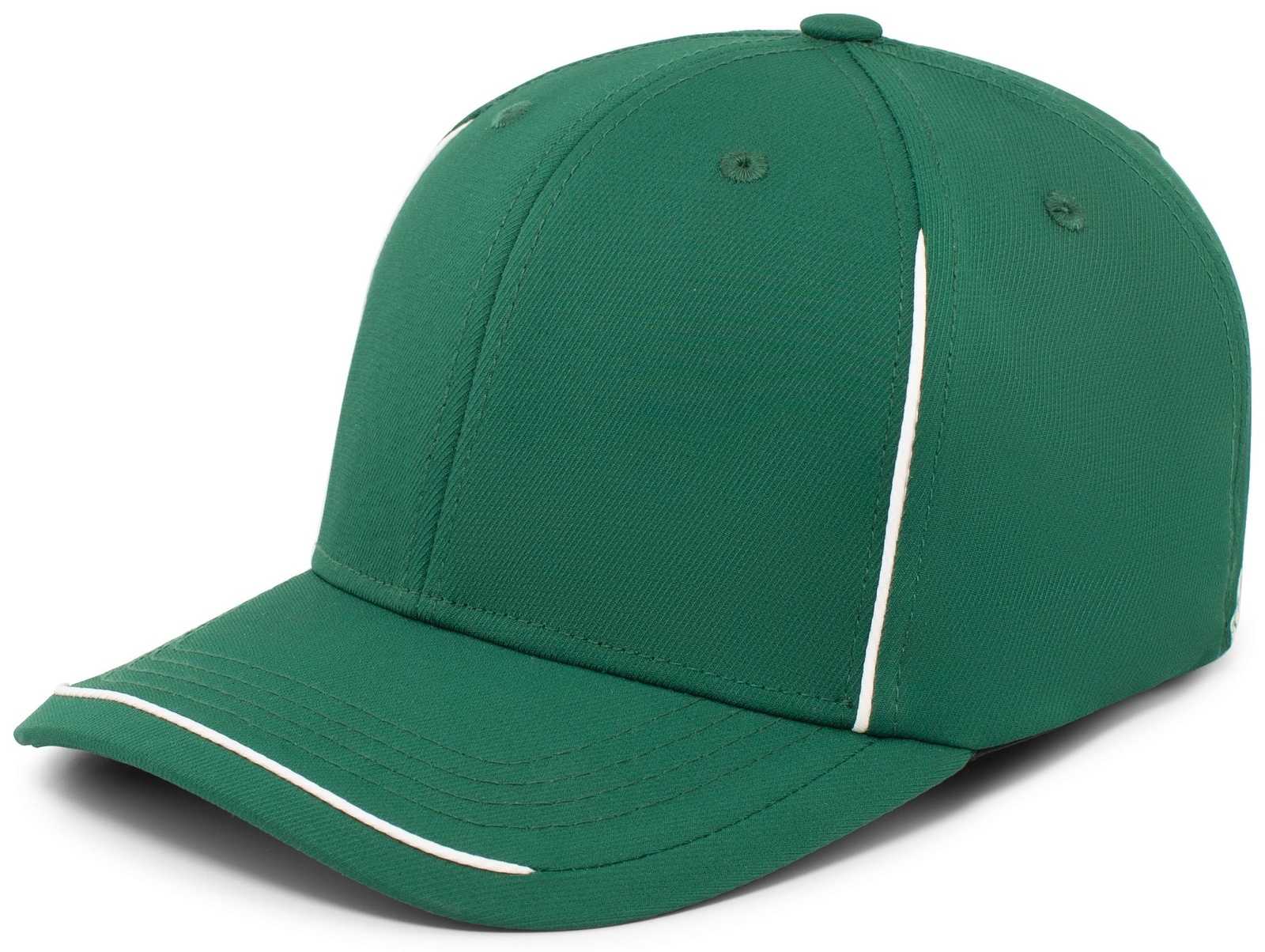 Pacific Headwear P304 Legend Cap - Dark Green White - HIT a Double