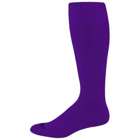 Pro Feet 287-289 Performance Multi-Sport Knee High Tube Socks - Purple - HIT a Double