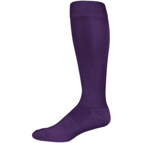 Pro Feet 280-282 Performance Multi-Sport Knee High Socks - Purple - HIT a Double