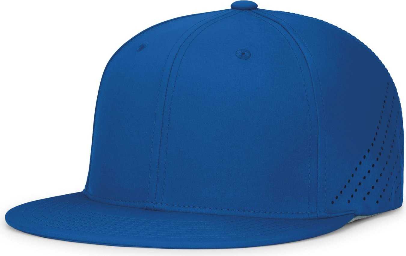 Pacific Headwear ES471 Premium Lightweight Perforated Pacflex Coolcore Cap - Royal - HIT a Double