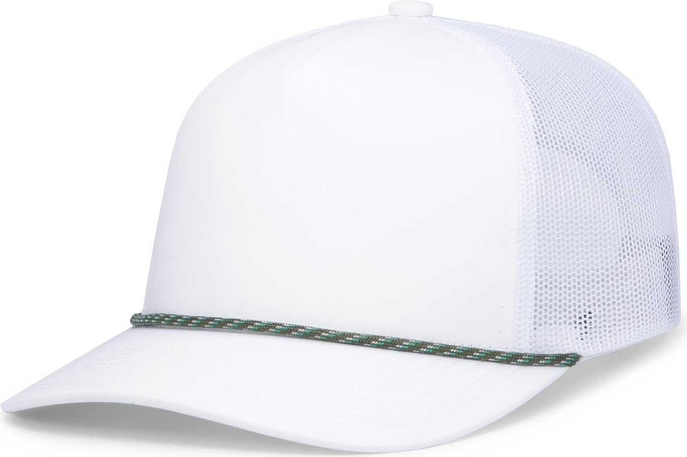 Pacific Headwear P423 Weekender Trucker Cap - White Ginko - HIT a Double
