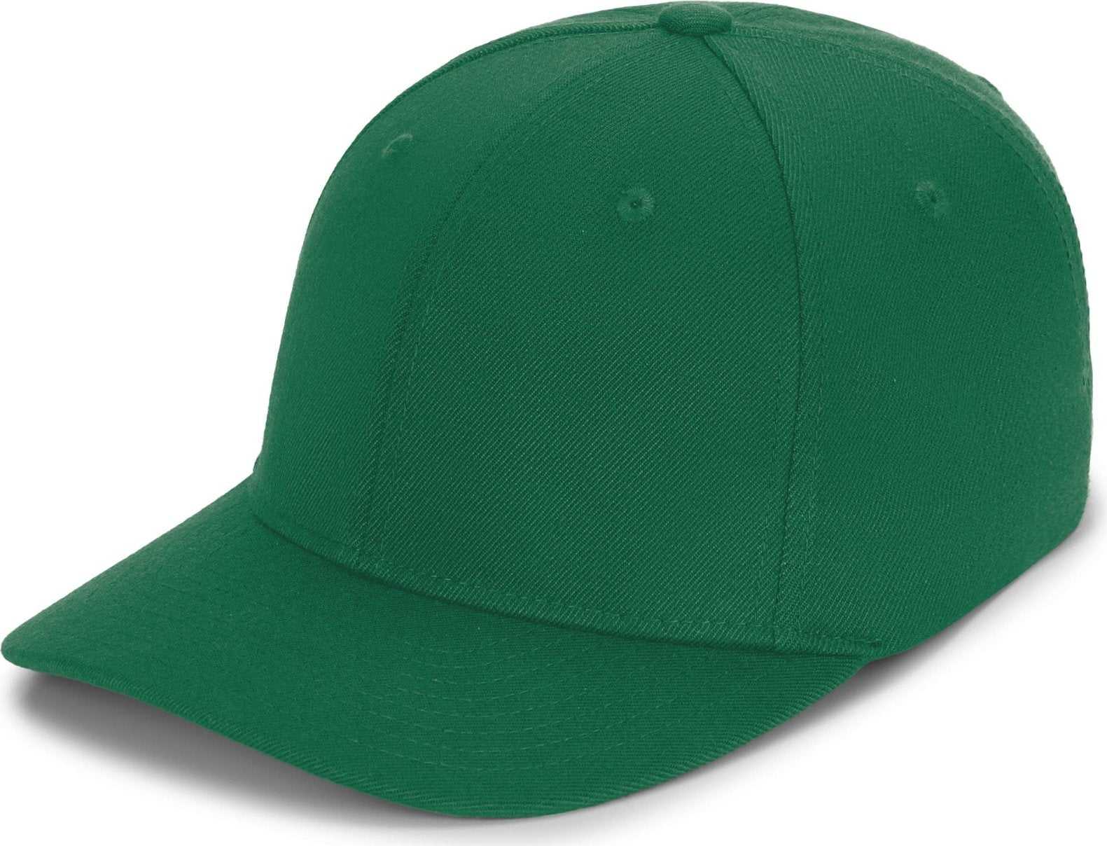 Pacific Headwear P821 Pro Wool Pacflex Cap - Dark Green - HIT a Double