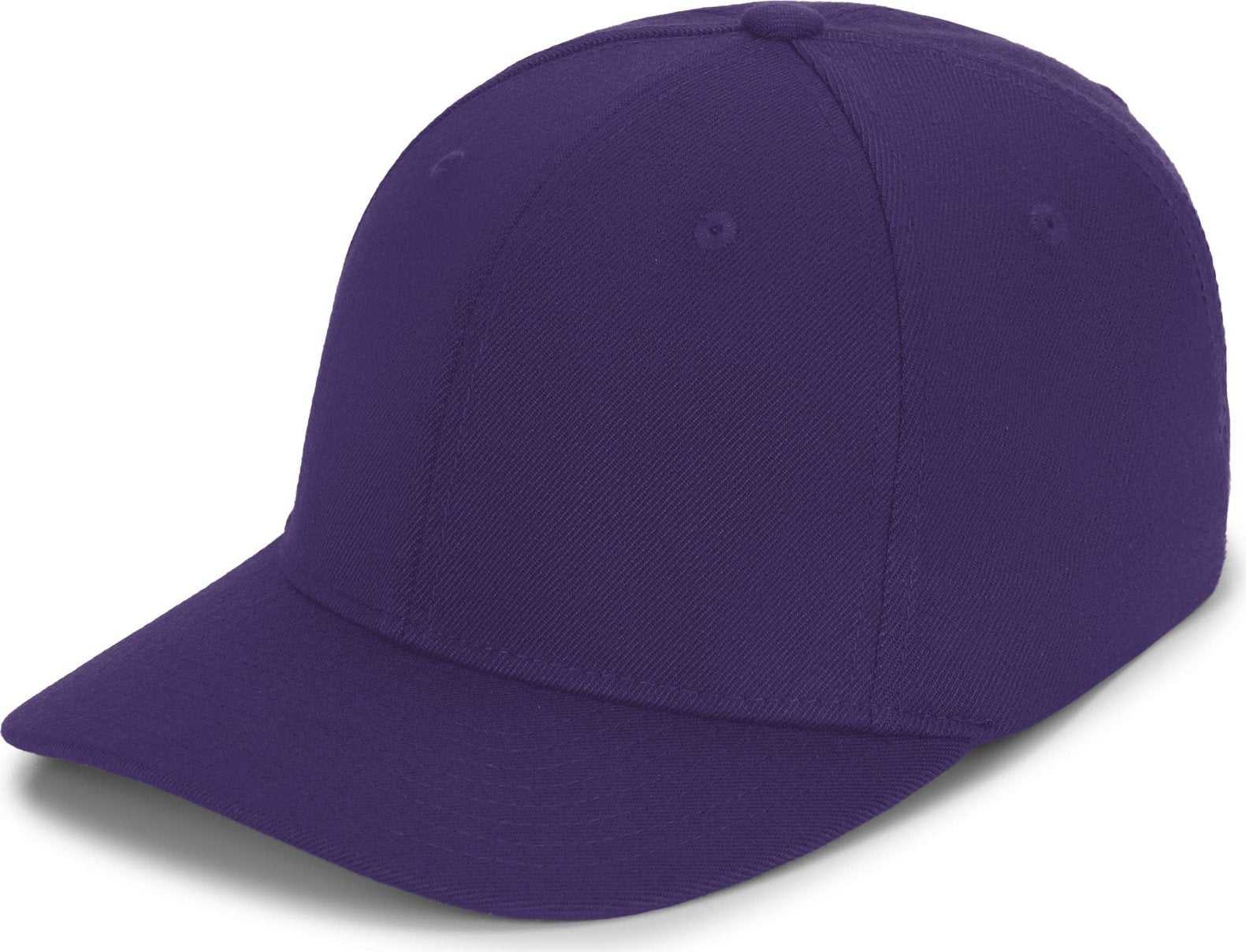 Pacific Headwear P821 Pro Wool Pacflex Cap - Purple - HIT a Double