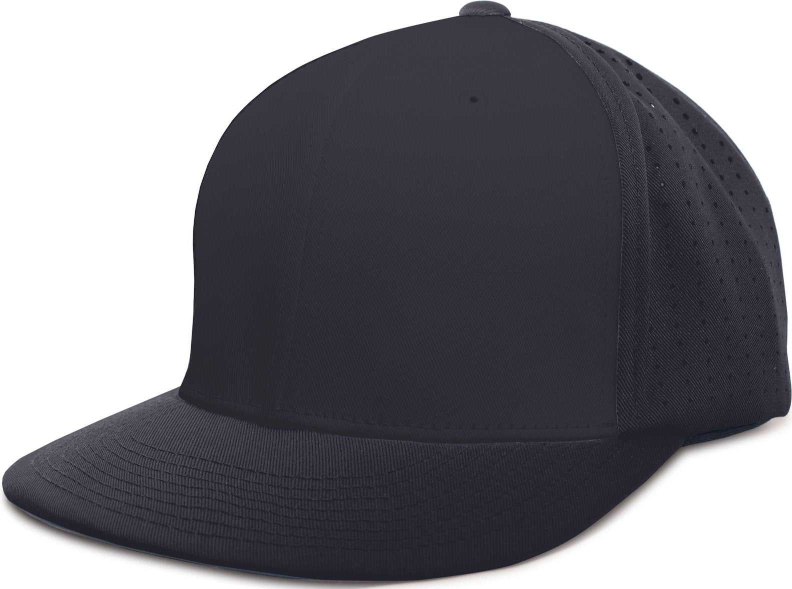 Pacific ES474 Perforated F3 Performance Flexfit Cap - Navy - HIT a Double - 1