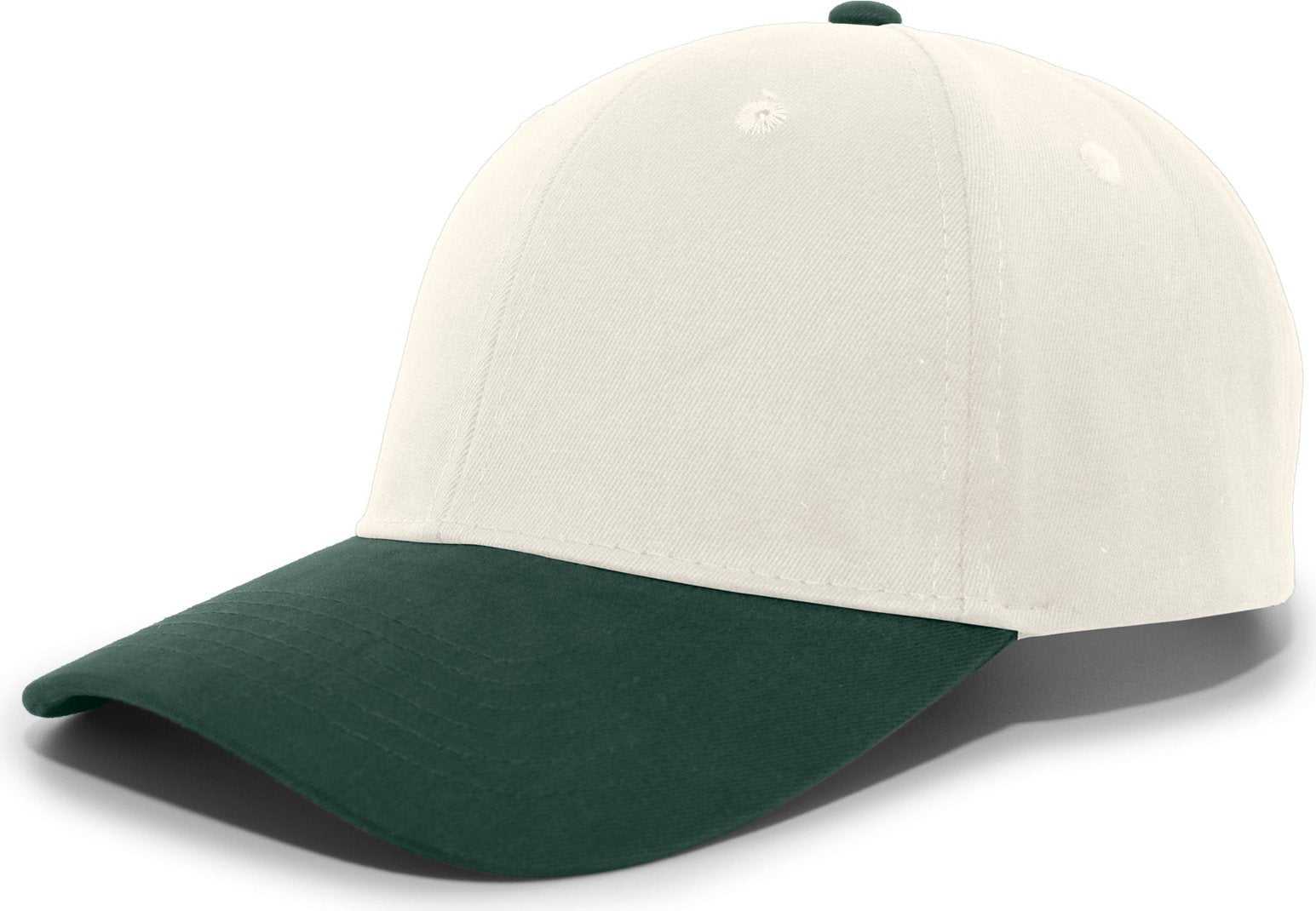 Pacific Headwear 101C Brushed Cotton Hook-and-Loop Cap - Khaki Hunter - HIT a Double