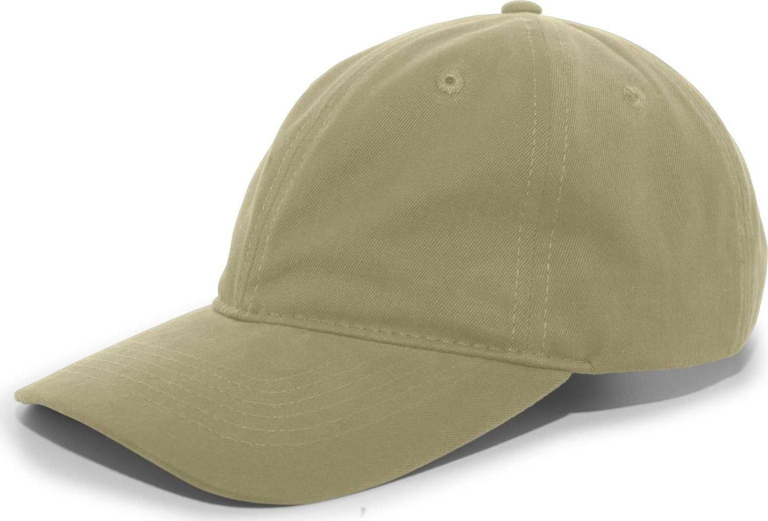 Pacific Headwear 201C Brushed Cotton Twill Buckle Back Cap - Sage - HIT a Double