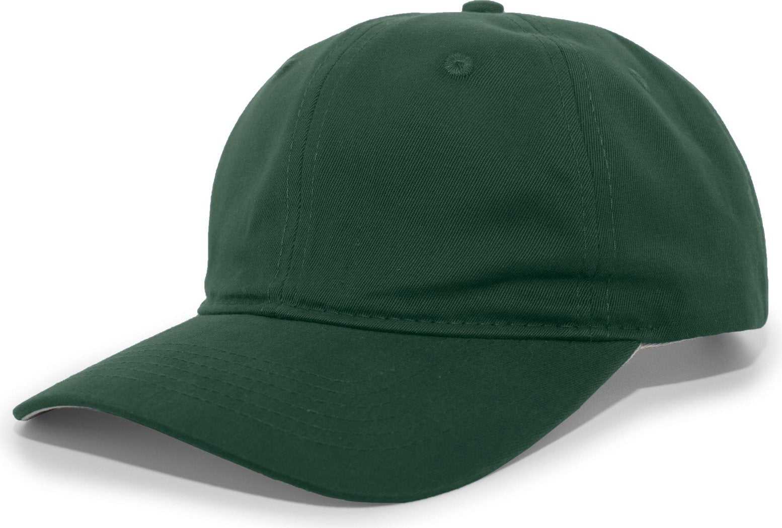 Pacific Headwear 220C Brushed Cotton Twill Hook-and-Loop Cap - Hunter - HIT a Double