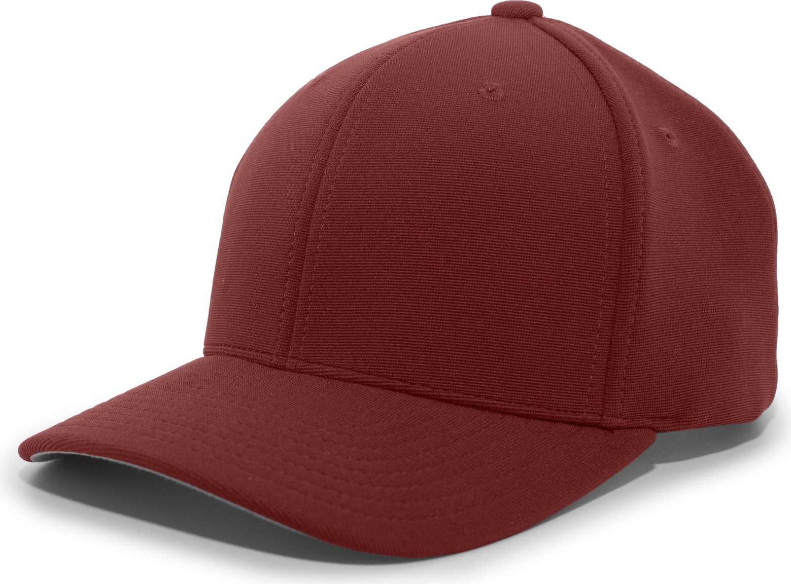 Pacific Headwear 298M M2 Performance Hook-and-Loop Cap - Maroon - HIT a Double