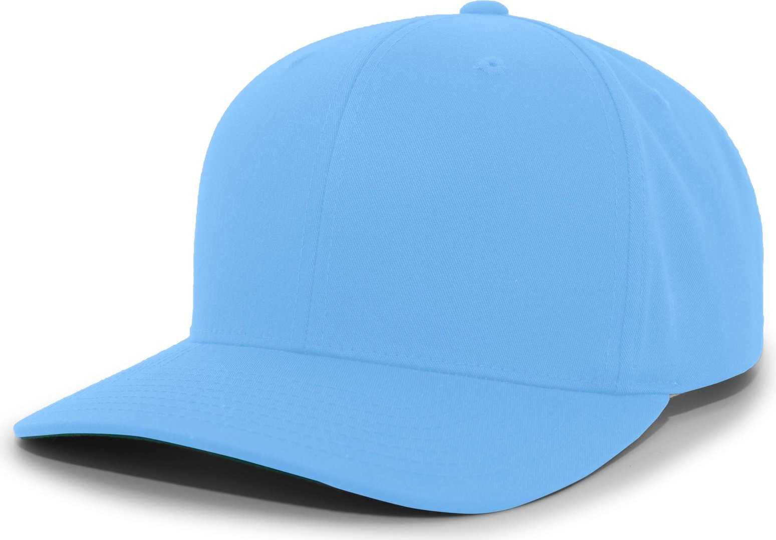 Pacific Headwear 302C Cotton Blend Hook-and-Loop Cap - Columbia Blue - HIT a Double