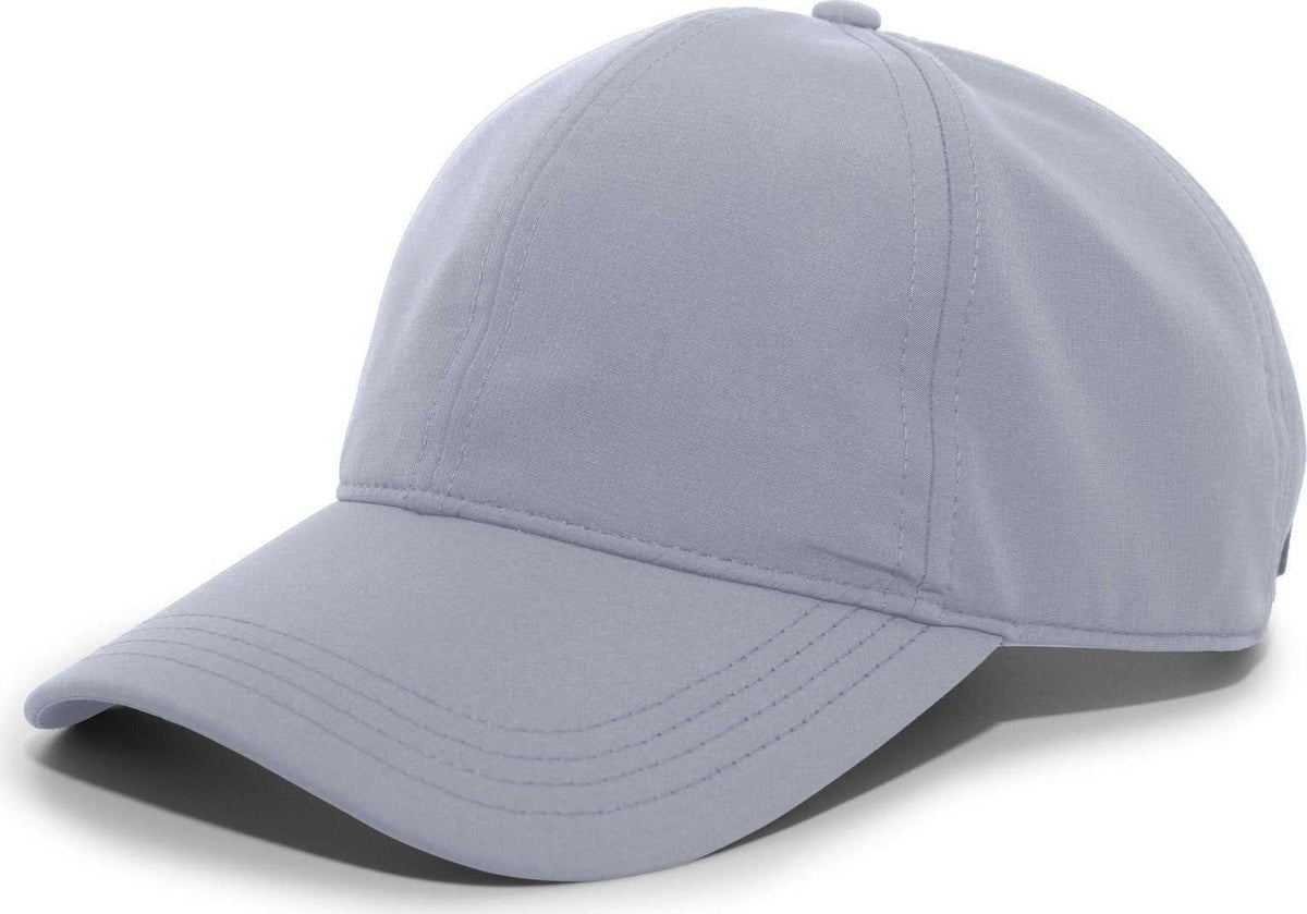 Pacific Headwear 422L Light-Weight Hook-and-Loop Cap - Silver - HIT a Double