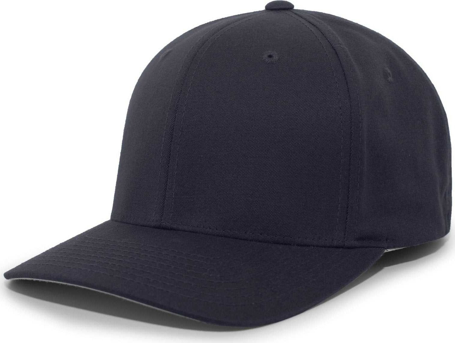 Pacific 430C Navy Cotton-Poly Flexfit Cap Headwear -