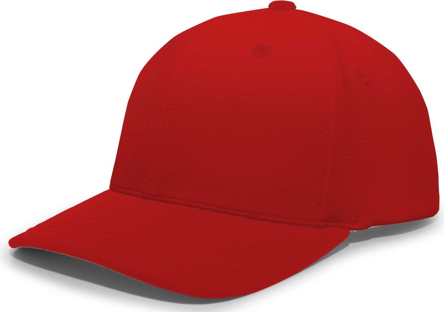 Pacific Headwear 498F M2 Performance Flexfit Cap - Cardinal - HIT a Double
