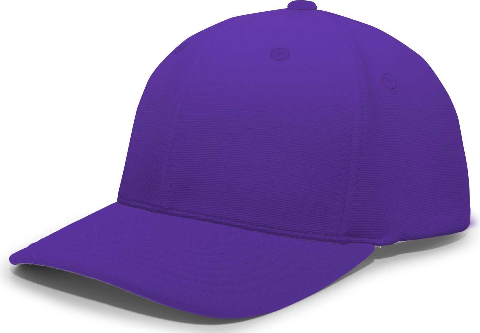 Pacific Headwear 498F M2 Performance Flexfit Cap - Purple - HIT a Double