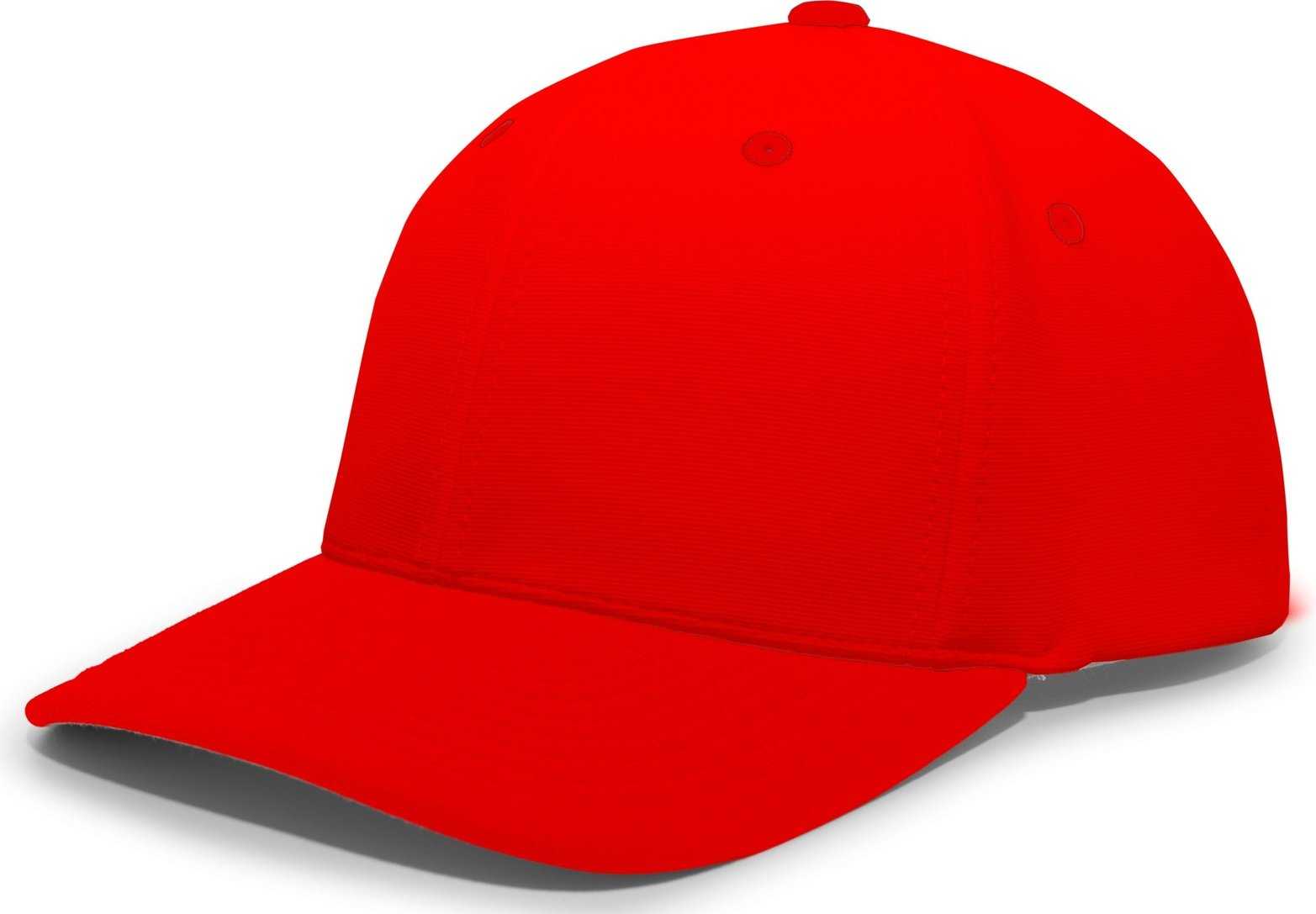 Pacific Headwear 498F M2 Performance Flexfit Cap - Red - HIT a Double