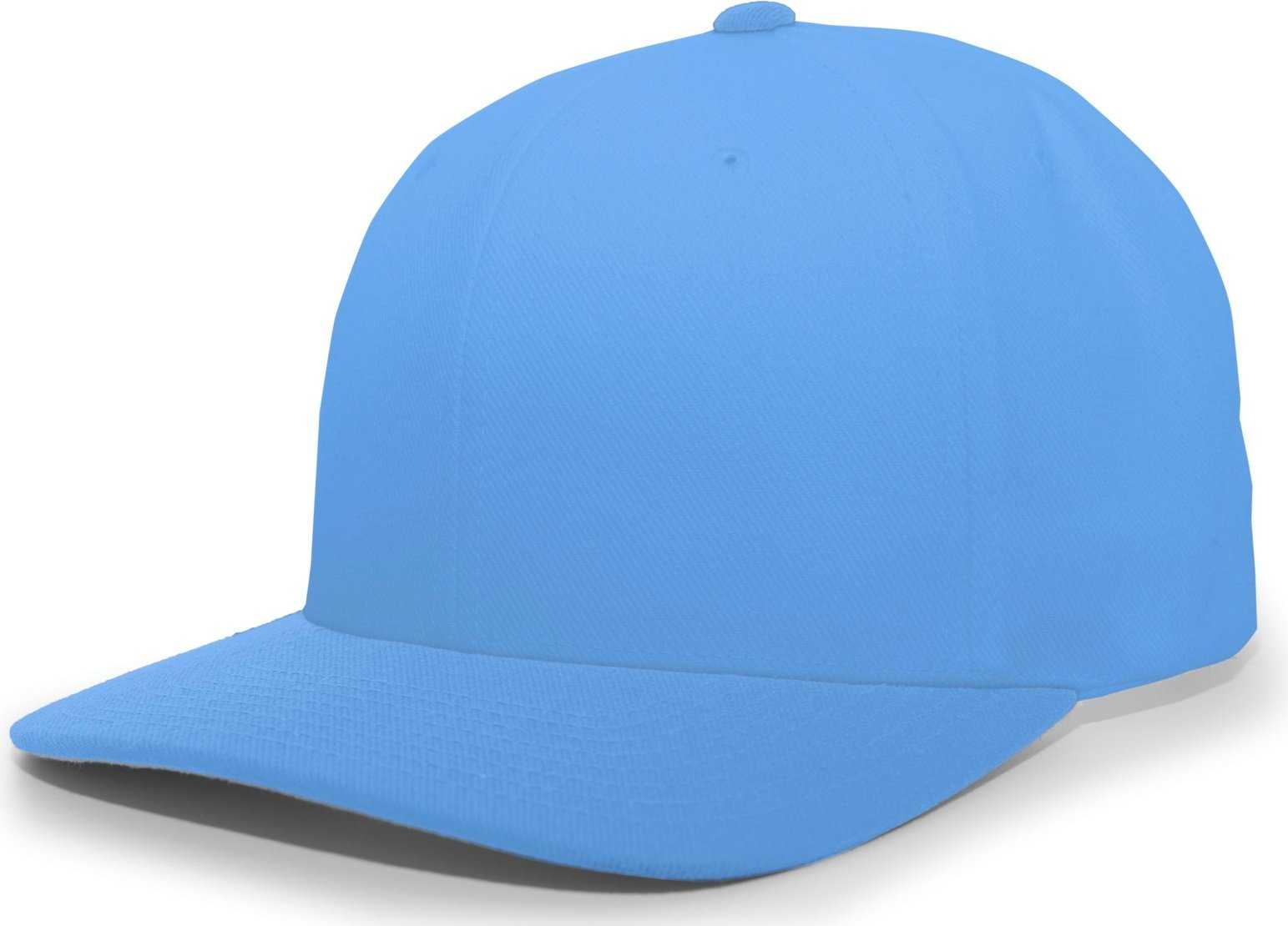 Pacific Headwear 705W Pro-Wool Hook-and-Loop Cap - Columbia Blue - HIT a Double