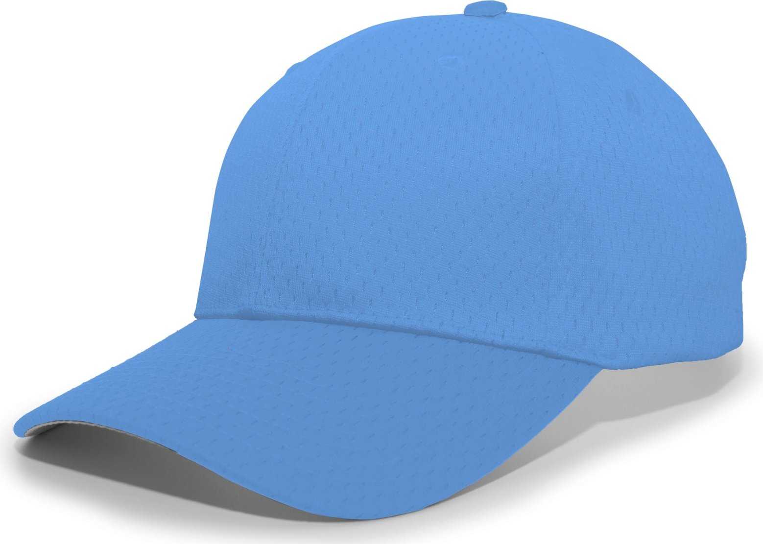 Pacific Headwear 805M Coolport Mesh Hook-and-Loop Cap - Columbia Blue - HIT a Double