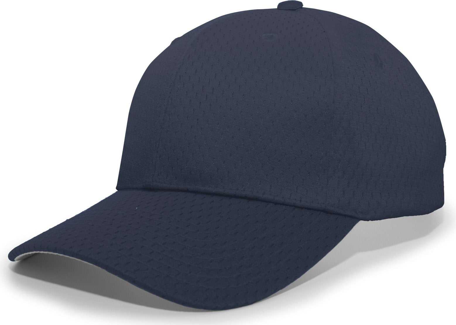 Pacific Headwear 805M Coolport Mesh Hook-and-Loop Cap - Navy - HIT a Double