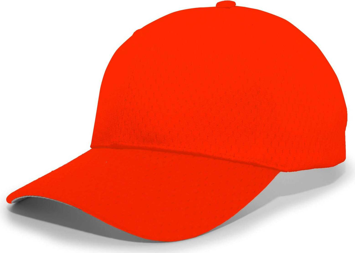 Pacific Headwear 805M Coolport Mesh Hook-and-Loop Cap - Orange - HIT a Double