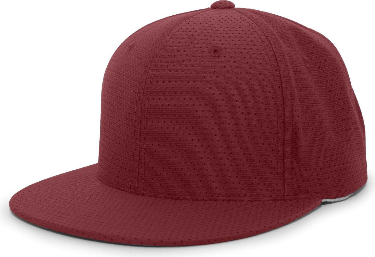 Pacific Headwear ES818 Air Jersey Performance Flexfit Cap - Cardinal - HIT a Double