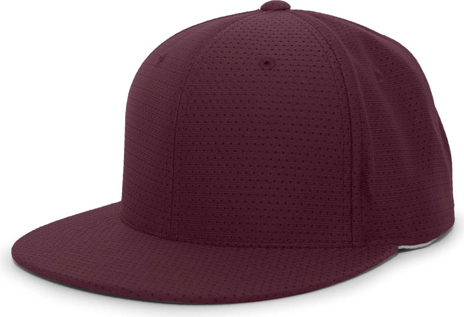 Pacific Headwear ES818 Air Jersey Performance Flexfit Cap - Maroon - HIT a Double