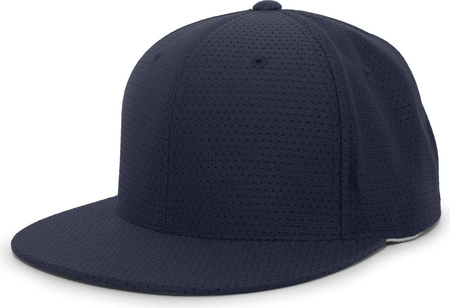 Pacific Headwear ES818 Air Jersey Performance Flexfit Cap - Navy - HIT a Double