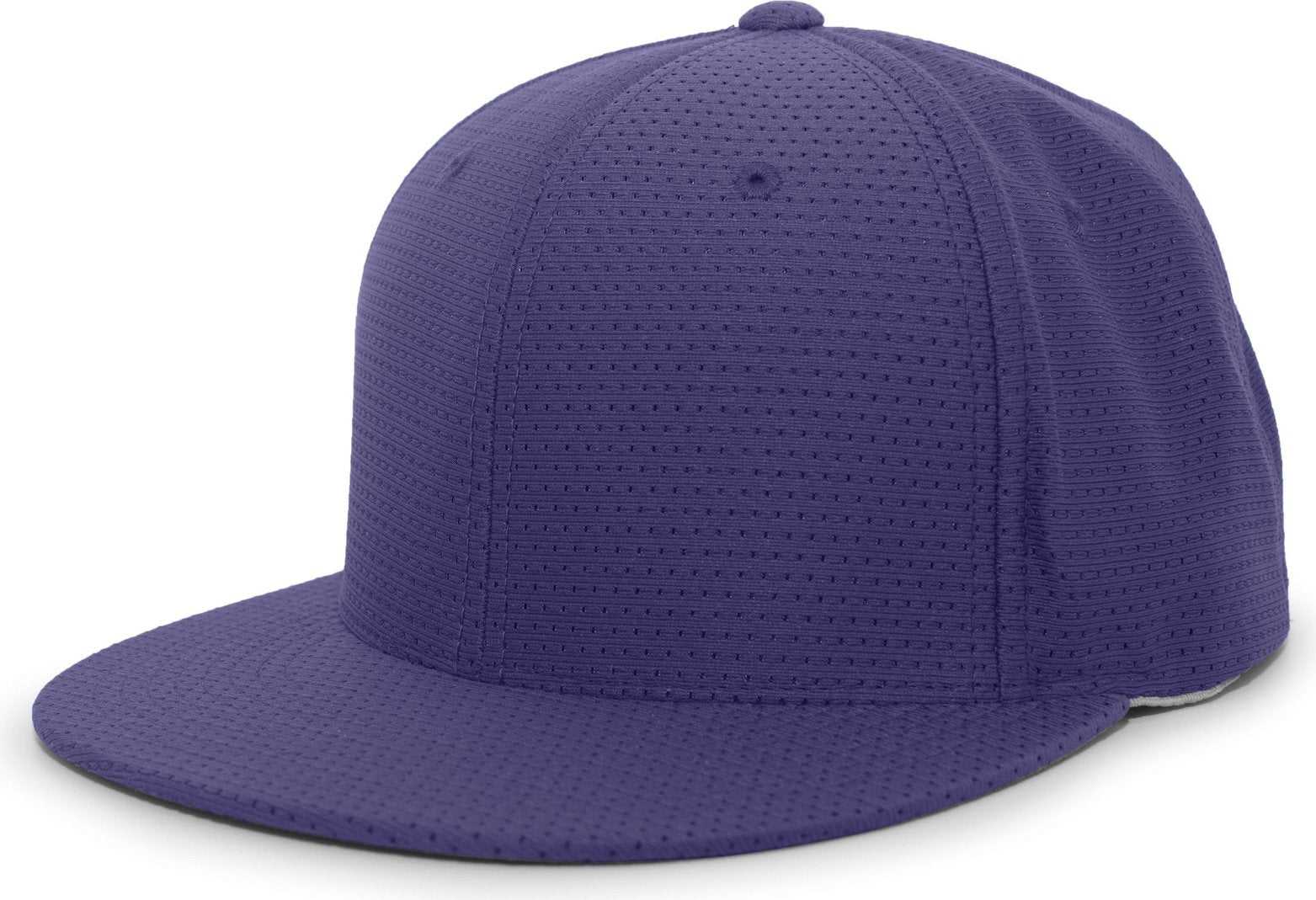 Pacific Headwear ES818 Air Jersey Performance Flexfit Cap - Purple - HIT a Double
