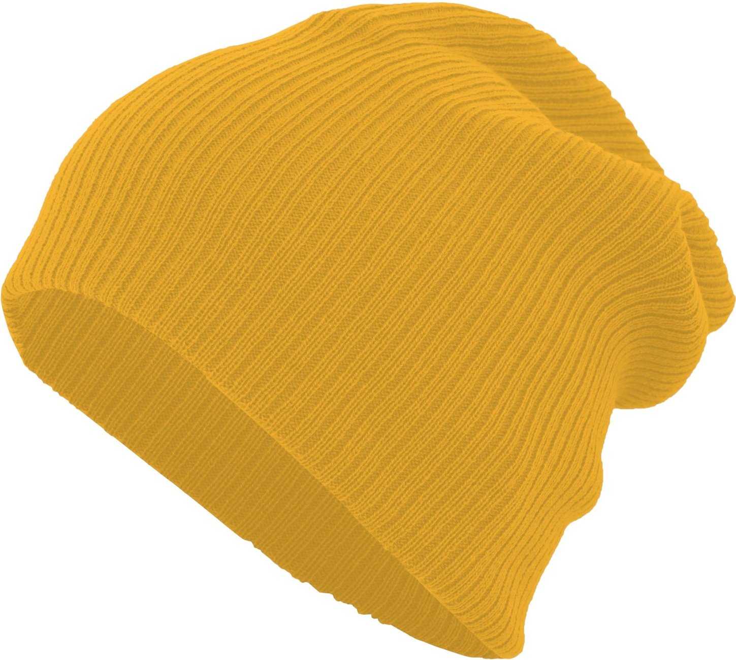 Pacific Headwear SB02 Slouchy Beanie - Mustard - HIT a Double