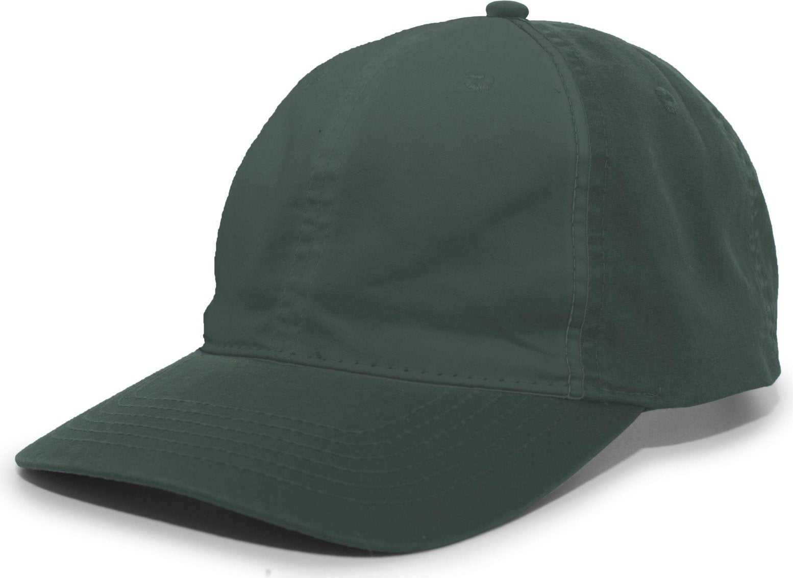 Pacific Headwear V57 Vintage Cotton Buckle Back Cap - Dark Green - HIT a Double