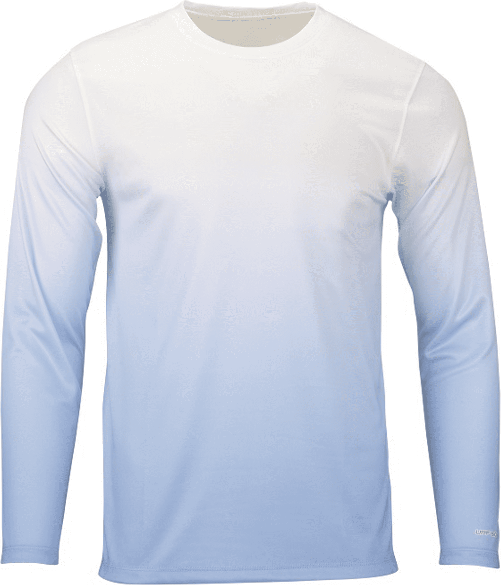 Paragon 233 Maui Performance Long Sleeve T-Shirt - Blue Mist - HIT a Double