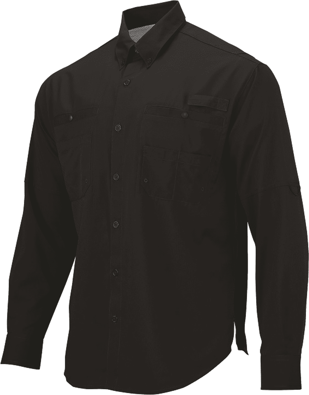 Paragon 702 KittyHawk Performance Long Sleeve Fishing Shirt - Black - HIT a Double