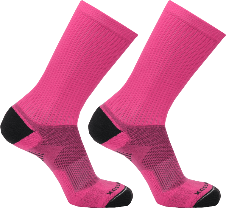Pearsox All Terrain Series Crew Socks - Neon Pink - HIT a Double