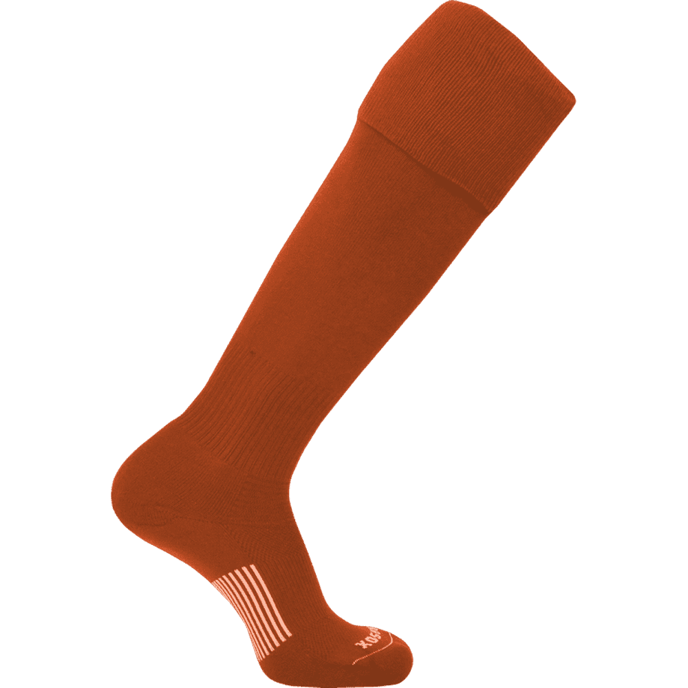 Pearsox Euro Solid Knee High Socks - Texas Orange - HIT a Double
